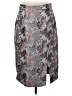 ISLA MAUDE 100% Polyester Paisley Gray Casual Skirt Size M - photo 1
