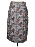 ISLA MAUDE 100% Polyester Paisley Gray Casual Skirt Size M - photo 2