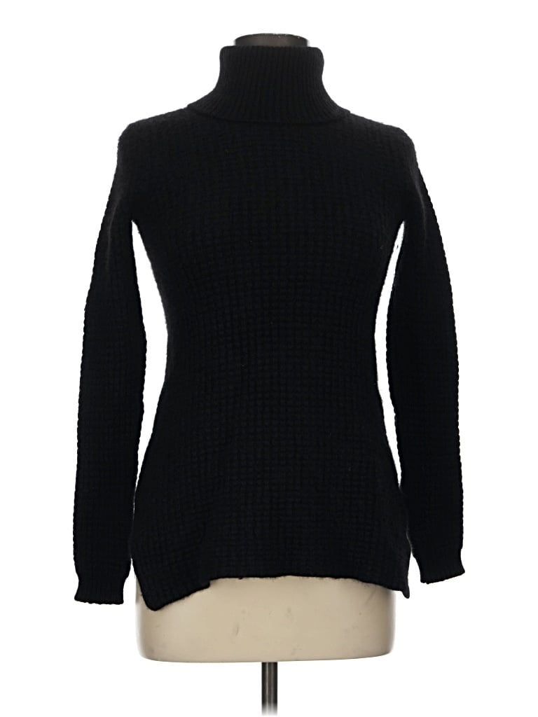Pre-owned Saks Fifth Avenue Cashmere Pullover Sweater In Black