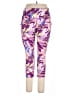 Avia Print Purple Active Pants Size XL - photo 1