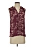 41Hawthorn 100% Polyester Burgundy Sleeveless Blouse Size S - photo 1
