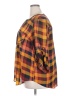 Torrid 100% Polyester Plaid Orange 3/4 Sleeve Blouse Size 3X Plus (3) - photo 5