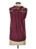 41Hawthorn 100% Polyester Burgundy Sleeveless Blouse Size S - photo 2