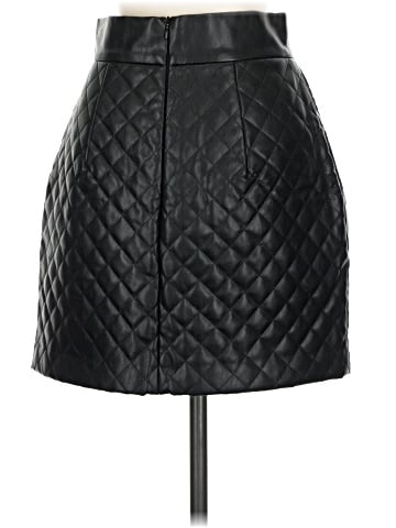 Amanda Uprichard Faux Leather Skirt (view 2)