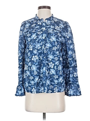 Ann Taylor LOFT Long Sleeve Blouse (view 1)
