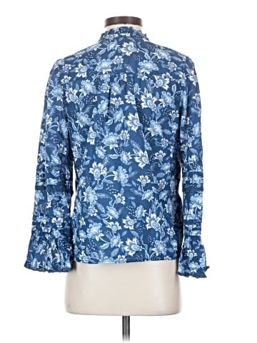 Ann Taylor LOFT Long Sleeve Blouse (view 2)