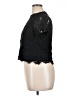 Adiva Black Short Sleeve Top Size XL - photo 5