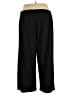 Roaman's Solid Black Active Pants Size 26 (2X) - photo 2