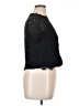 Adiva Black Short Sleeve Top Size XL - photo 4