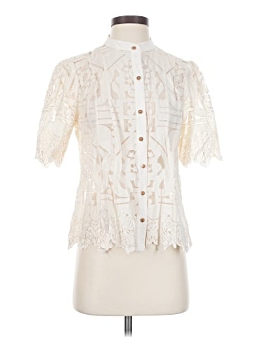 Floreat Short Sleeve Blouse (view 1)