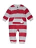 Carter's 100% Polyester Stripes Red Long Sleeve Onesie 9-12 MO / 12 MO - photo 1