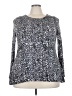 Unbranded Gray Long Sleeve Blouse Size 4X (estimated) - photo 1
