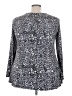 Unbranded Gray Long Sleeve Blouse Size 4X (estimated) - photo 2