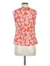Boden 100% Cotton Orange Sleeveless Blouse Size 6 - photo 2