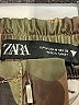Zara Camo Green Cargo Pants Size M - photo 7