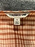 Toad & Co Checkered-gingham Orange Casual Dress Size S - photo 6