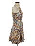 Mossimo Supply Co. Paisley Yellow Cocktail Dress Size XS - photo 4