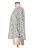 Ann Taylor 100% Polyester Ivory Long Sleeve Blouse Size L - photo 5