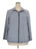 T by Talbots Houndstooth Blue Jacket Size 2X - photo 1