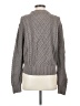 Pact 100% Cotton Gray Pullover Sweater Size S - photo 2