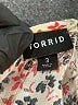 Torrid 100% Rayon Paisley Tan 3/4 Sleeve Blouse Size 3X Plus (3) - photo 7