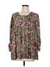 Susan Graver 100% Polyester Green Long Sleeve Blouse Size M - photo 1