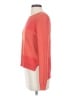 Theory Color Block Orange Wool Pullover Sweater Size S - photo 5