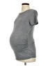 Gap Fit Gray Short Sleeve Top Size XS Maternity - photo 1
