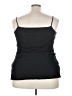 Unbranded 100% Polyester Black Sleeveless Top Size 2X - photo 2