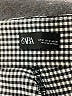 Zara Houndstooth Gray Leggings Size M - photo 7