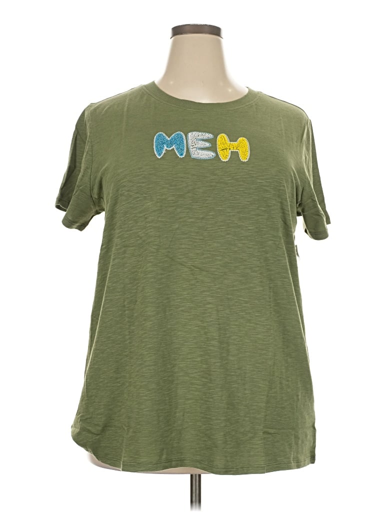 Pre-owned Torrid Active T-shirt In Green