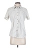 Orvis Houndstooth Silver Short Sleeve Button-Down Shirt Size S - photo 1