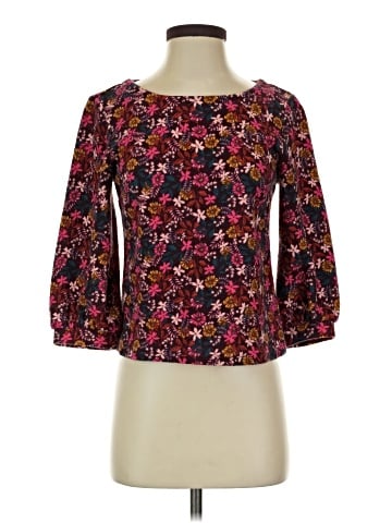 Maeve by Anthropologie 3/4 Sleeve T-Shirt (view 1)