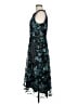 Alex Evenings 100% Polyester Floral Teal Cocktail Dress Size 8 - photo 5