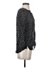 Marc by Marc Jacobs 100% Silk Polka Dots Black Long Sleeve Silk Top Size 4 - photo 4