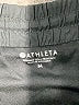 Athleta Solid Black Athletic Shorts Size M - photo 3
