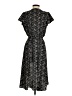 Ann Taylor LOFT 100% Polyester Black Casual Dress Size 2 Petite - photo 2