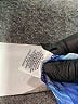 JM Collection 100% Polyester Blue Kimono Size L - photo 8