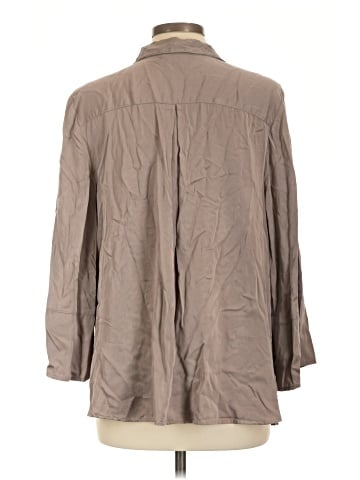 J.Jill 3/4 Sleeve Button-Down Shirt (view 2)