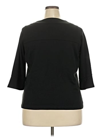 Soft by Avenue 3/4 Sleeve Blouse (view 2)