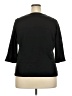 Soft by Avenue Black 3/4 Sleeve Blouse Size 18 - photo 2