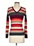 St. John's Bay 100% Cotton Stripes Red Pullover Sweater Size S - photo 1