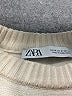 Zara Stripes Ivory Turtleneck Sweater Size M - photo 7