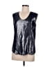 J.Crew Silver Sleeveless T-Shirt Size M - photo 1