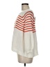 Wooden Ships Stripes White Pullover Sweater Size Med - Lg - photo 5