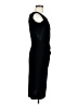 Connected Apparel Solid Black Cocktail Dress Size 6 - photo 4