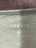 Torrid 100% Cotton Teal Sleeveless Blouse Size 2X Plus (2) - photo 7
