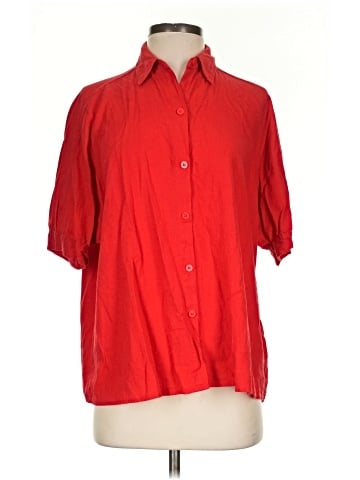 Max Studio Short Sleeve Blouse (view 1)
