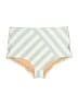 J.Crew Stripes Ivory Swimsuit Bottoms Size L - photo 1