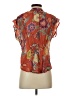 THML Orange Sleeveless Blouse Size XS - photo 2